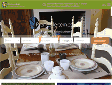 Tablet Screenshot of gites-de-france-eure-et-loir.com